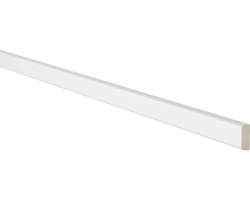 Foglist furu EHL PROLIST 8x21x4400mm kritvit S 0500-N Vit trägolvslist