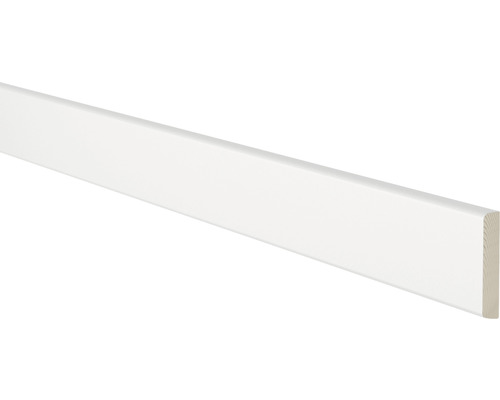 Foglist furu EHL PROLIST 8x43x4400mm kritvit S 0500-N Golvsockel av trä