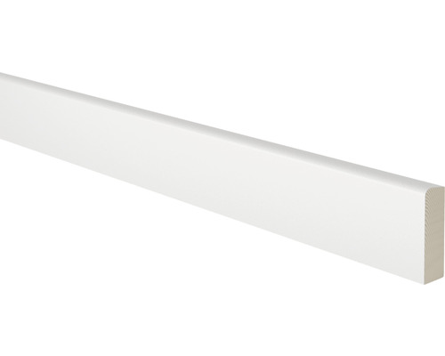 Smyglist furu EHL PROLIST 8x33x4400mm kritvit S 0500-N Vit trägolvslist