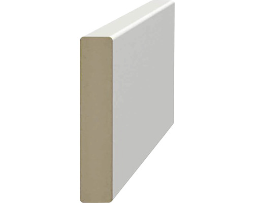 Dörromfattning EHL PROLIST 16x130x2440mm MDF kritvit S 0500-N Golvlist i trä