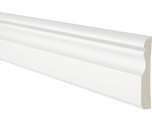 Foder allmoge 287 furu EHL PROLIST 15x95x4400mm kritvit S 0500-N Golvlist av trä