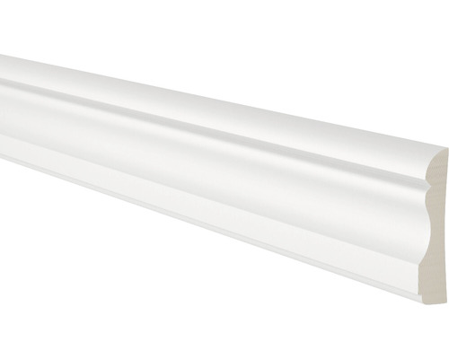 Foder allmoge 286 furu EHL PROLIST 15x69x4400mm kritvit S 0500-N Profilerad list av trä
