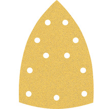 Triangulärt sandpapper med hål