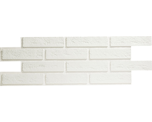 Väggtegel REBEL OF STYLES Ultra Flex Brick Sheet vit 25x66,5 cm 6-pack