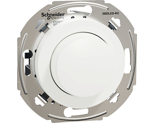 Vriddimmer SCHNEIDER Renova LED 370W 1-200VA infälld bakkantstyrd med skruvanslutning vit, 1360758