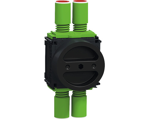 Apparatdosa SCHNEIDER ELECTRIC Multifix brand dubbel/trippel med putslock 4x16/20 Korsningsbrytare för elektriska installationer