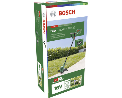 Grästrimmer BOSCH EasyGrassCut 18V-26 utan batteri och laddare