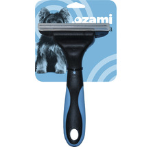 Hundborste OZAMI Furmaster large lång päls 45 tänder blå/svart-thumb-0