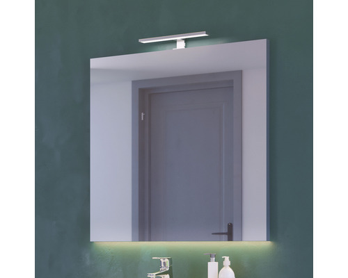 Spegel med belysning ARROW Victoria vit 80x75 cm LED 8879790