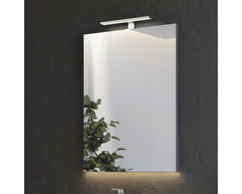 Spegel med belysning ARROW Victoria grå 60x75 cm LED 8879788