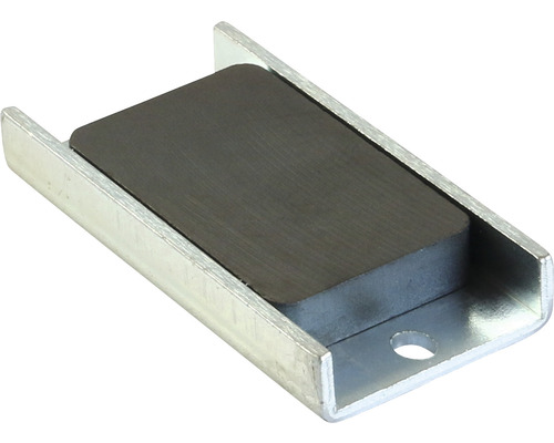 Magnetisk dörrstopp med metallhölje