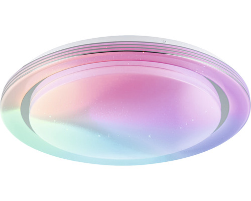 Rund taklampa med stjärnmönster