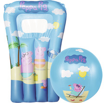 Peppa Pig luftmadrass och boll för barn