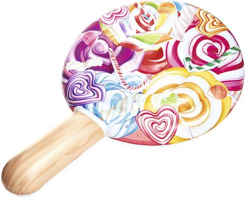 Luftmadrass HAPPY PEOPLE Lollipop Candy World 122x190cm