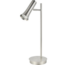 Bordslampa ORIVA Toronto GU10 borstad nickel