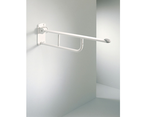 WC-armstöd GUSTAVSBERG Pressalit Care Basic Armstöd för väggmontage vit blank 850 mm uppfällbart 8980147