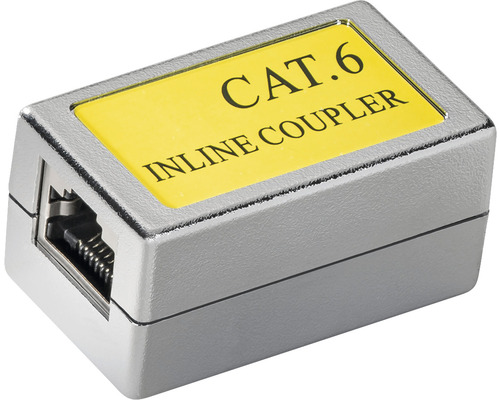 CAT.6 inline-koppling för nätverksanslutningar