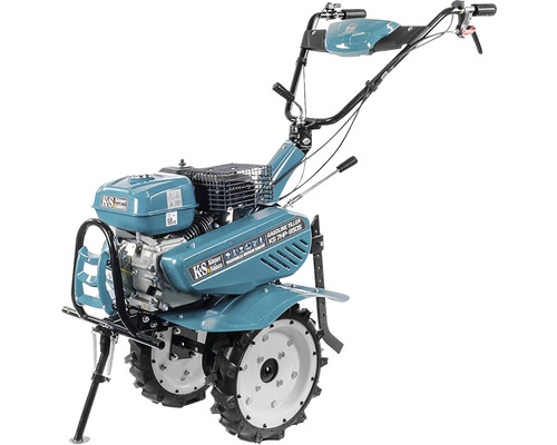 Motorfräs med hjul för trädgårdsarbete