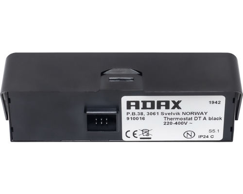 Adax Termostat DT A svart