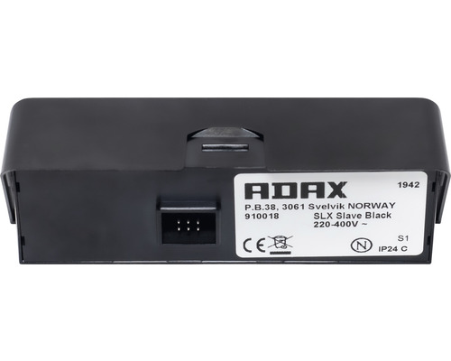 Adax SLX Slave Black värmekontroll