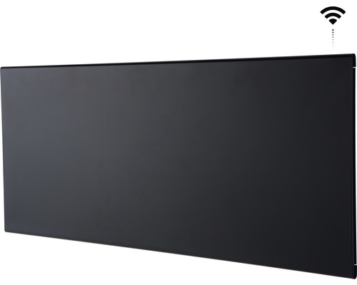 Svart infraröd värmare med wifi-funktion