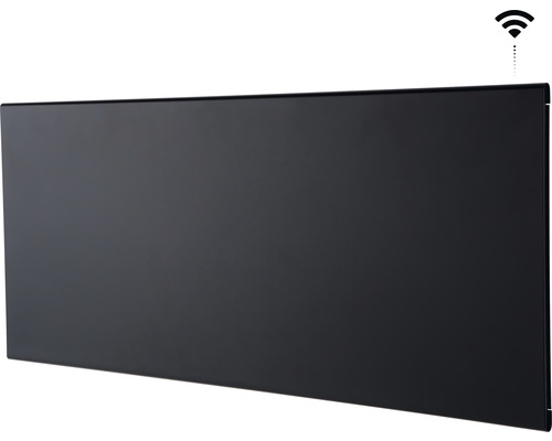 Svart infraröd värmare med WiFi-funktion