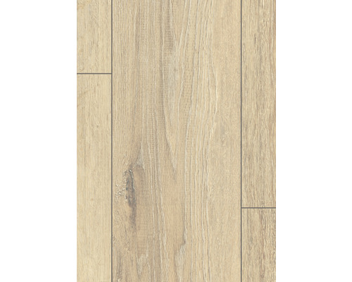 Närbild av laminatgolv med träutseende