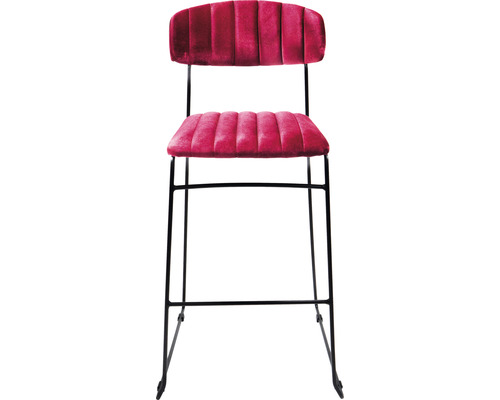 Stoppad stol med metallram