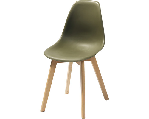 Stol med sits och träben