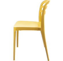 Stol av plast, sidovy