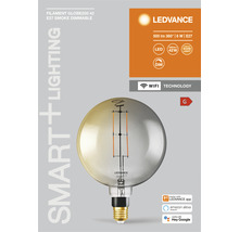 LEDVANCE Filament Globe 200 42 E27 rökdimbar lampa