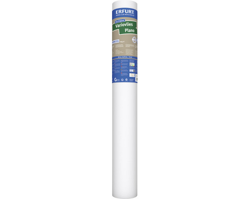 Renoveringsduk ERFURT Plano vit 150g/m² 20x0,75m Erfurt Varioflies Plano Rullväv