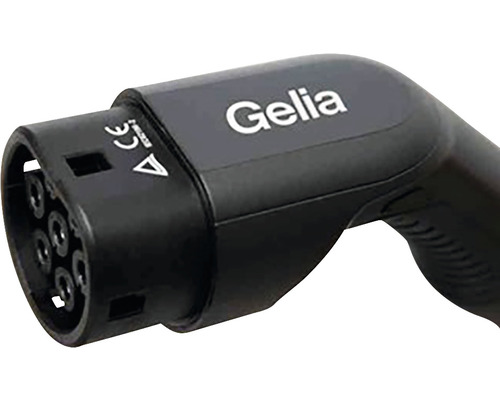 Gelia Logo Laddkontakt för elbil