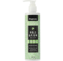 Dogman Päls och Fjun balsam med Aloe Vera i en 250-milliliters flaska