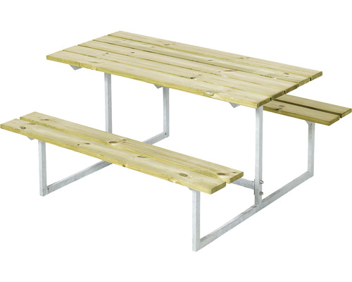 Picknickbord PLUS Basic Junior trä/stål 110cm tryckimpregnerat
