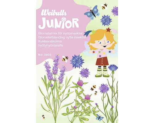 Blomsterfrö WEIBULLS Junior blomstermix för nyttoinsekter