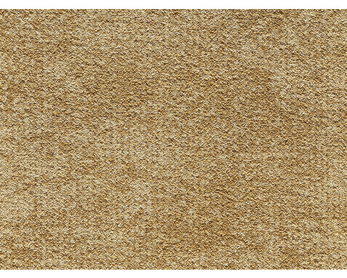 Heltäckningsmatta Velour Saimaa guld 400cm bred (metervara) Närbild av en putsstruktur