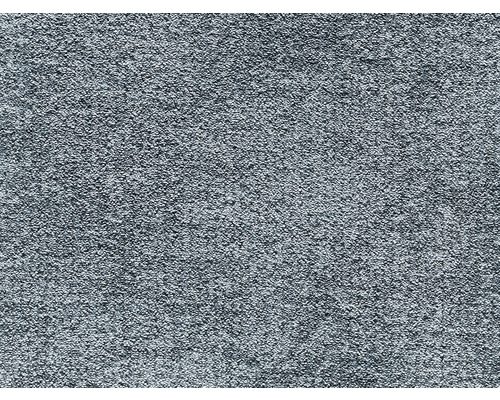 Heltäckningsmatta Velour Saimaa blå grå 400cm bred (metervara)