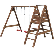 Lekställning PALMAKO Jonas 306x210cm trä brun