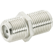 F-kontakt av metall för koaxialkabel