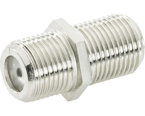 F-kontakt av metall för koaxialkabel