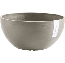 Blomkruka ECOPOTS Brussels Ø25x12cm taupe