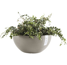 Blomkruka ECOPOTS Brussels Ø25x12cm taupe