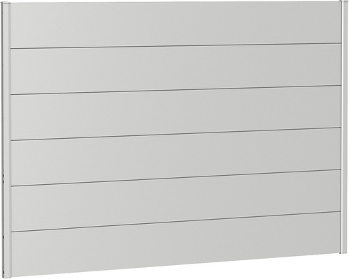 Skärmvägg BIOHORT aluminium 200x135cm silver-metallic