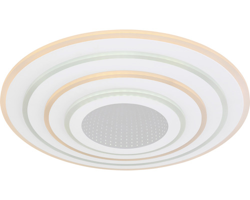 Rund LED-taklampa med koncentriska cirklar