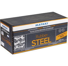 Övergångstätning MATAKI RubberSTEEL Antracitgrå 0,28x5m