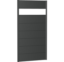 Aluminiumstaket med ljusinsläpp