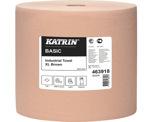 Industritorkrulle KATRIN Basic XL brun 1000m/rl