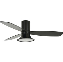 Takfläkt med tre blad och integrerad lampa