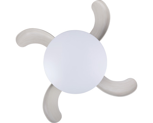 Takfläkt med belysning och fyra blad